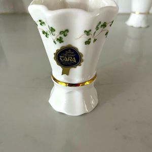 Vintage Royal Tara Shamrock Bud Vase Irish Porcelain Happy St. Patrick’s!